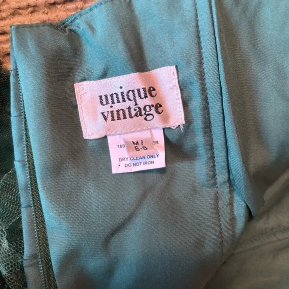 Unique Vintage Tulle Ruffle Cupcake Dress - Picture 8 of 8